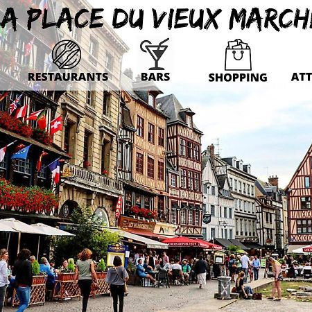 Cosy'Appart - Le Saint Maur Rouen Bagian luar foto